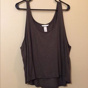 H&M Flowy Army Green Tank top